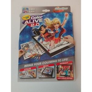 DC Super Hero Girls Color Alive 2.0